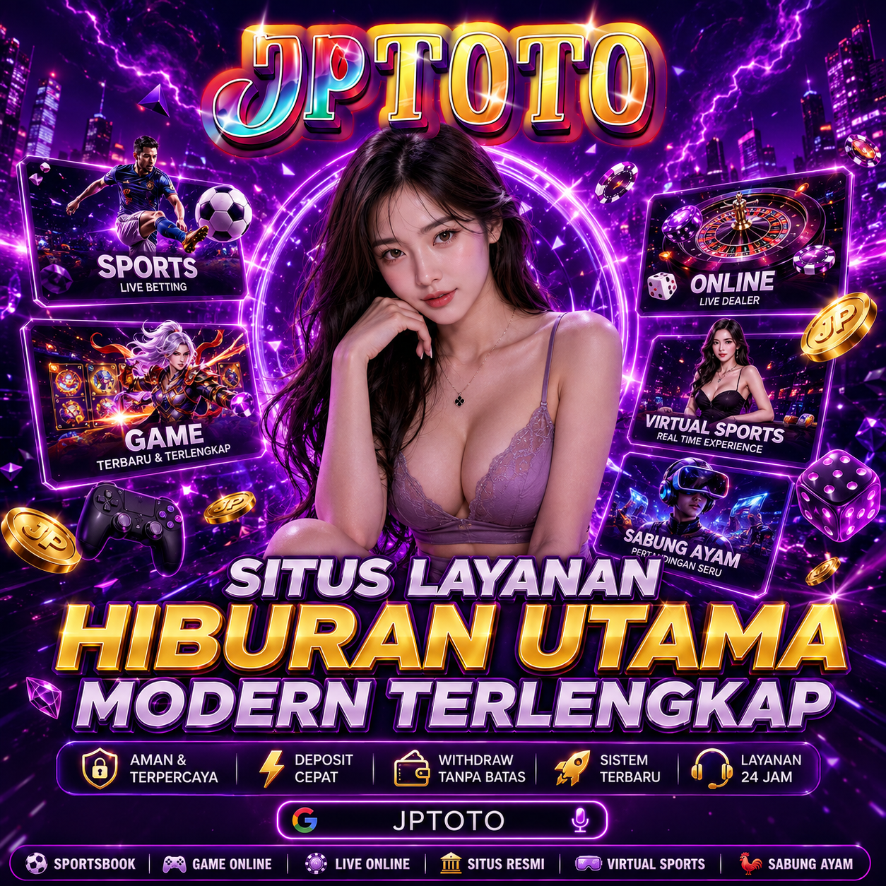 JPTOTO - Situs Layanan Hiburan Utama Modern Terlengkap